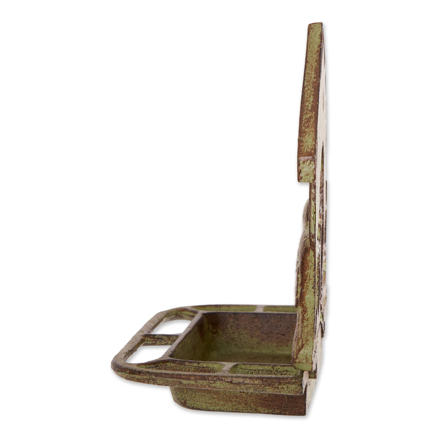 WALL MOUNTED CAST IRON BIRD FEEDER