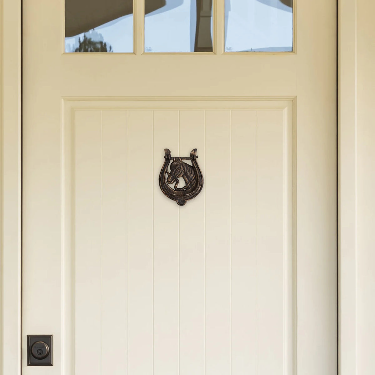 Horseshoe Cast Iron Door Knocker