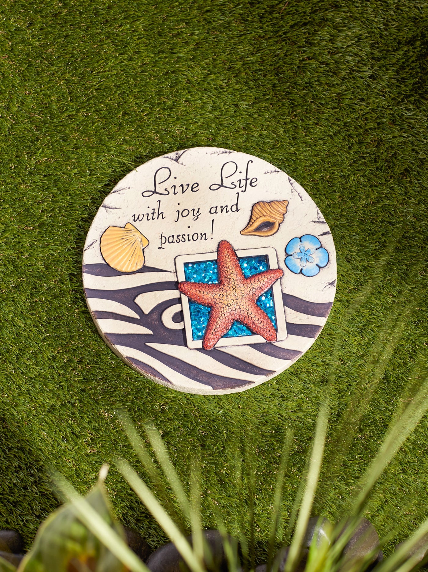 LIVE LIFE WITH JOY AND PASSION! STEPPING STONE