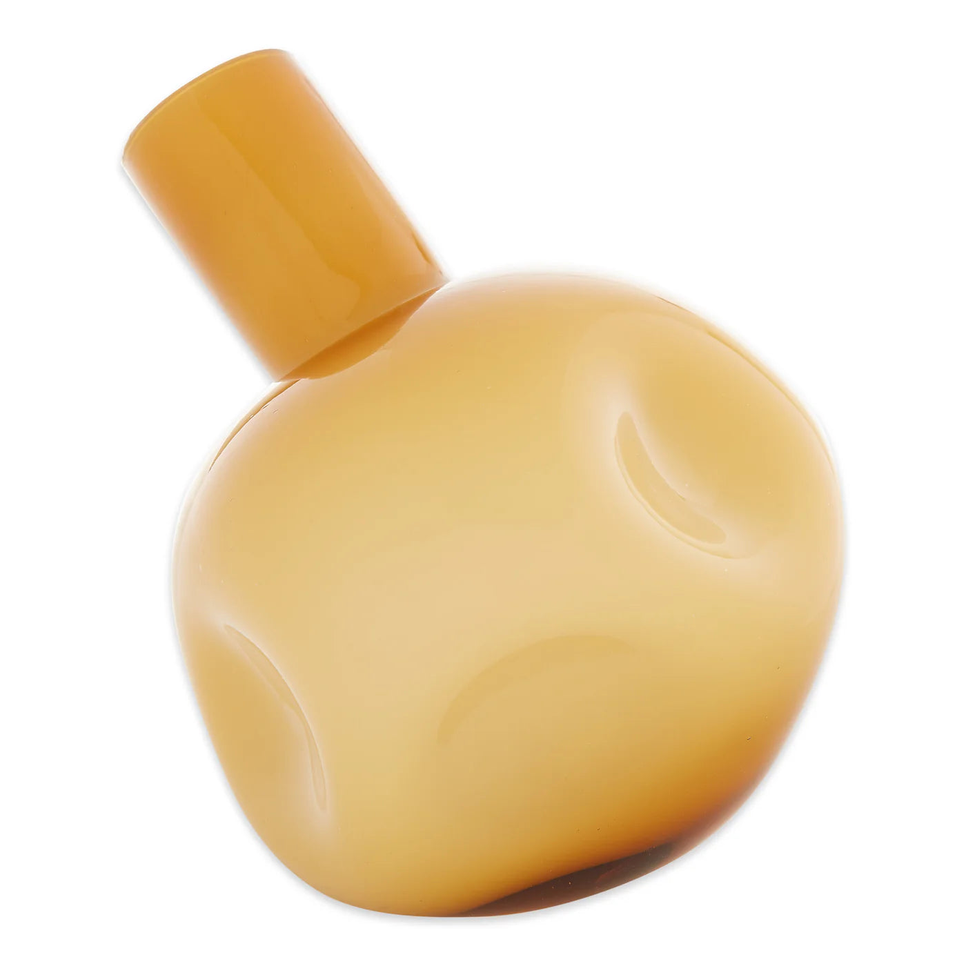 YELLOW ABSTRACT VASE