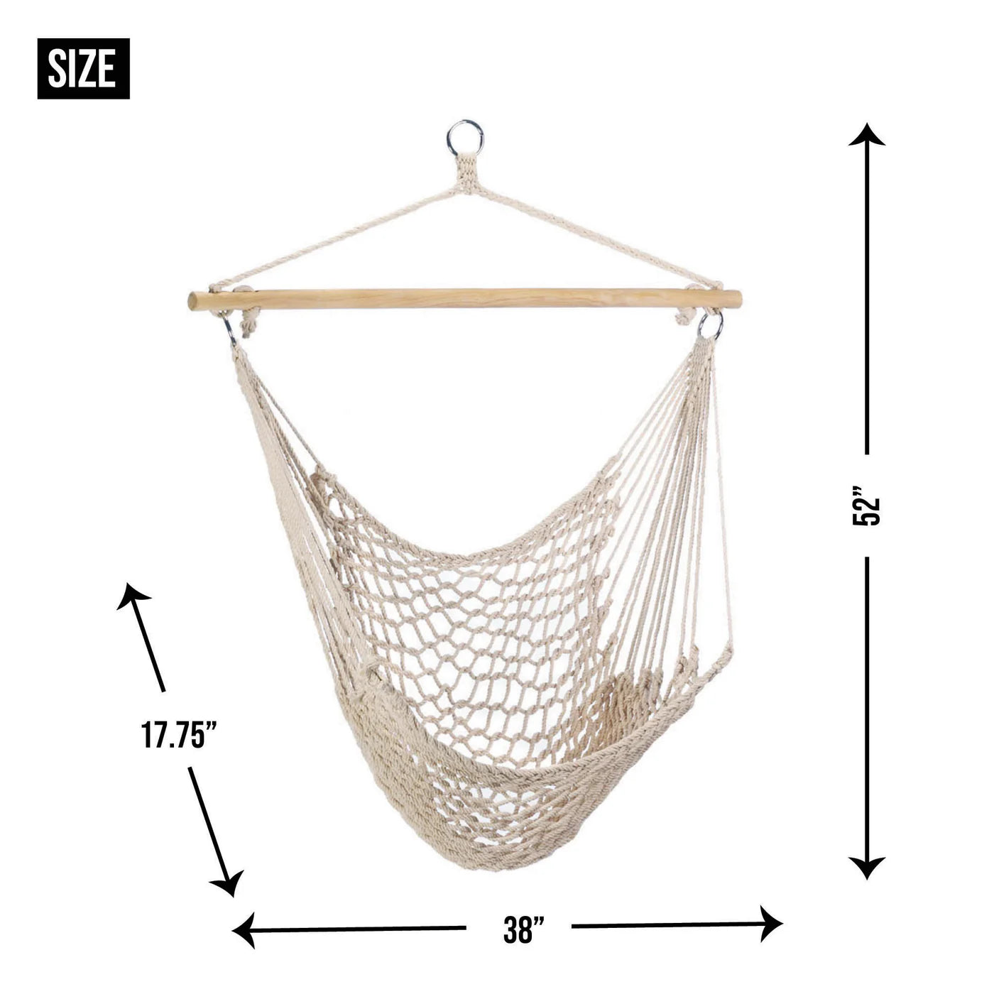 GRAY HAMMOCK CHAIR