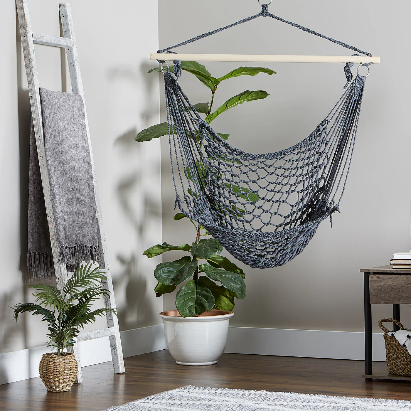 GRAY HAMMOCK CHAIR