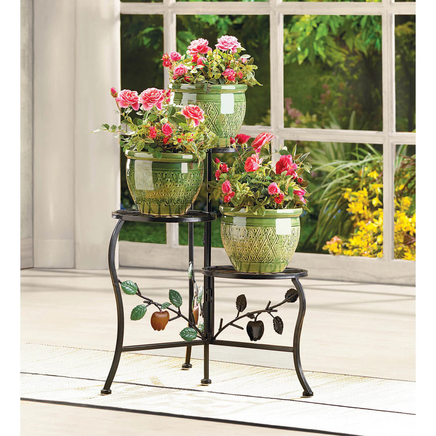 COUNTRY APPLE PLANT STAND